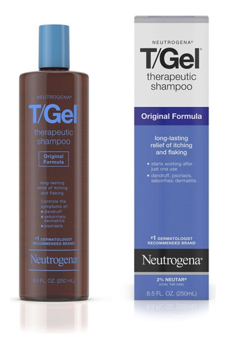 Shampoo Neutrogena T/Gel Shampoo Terapéutico en botella de 250mL por 1 unidad
