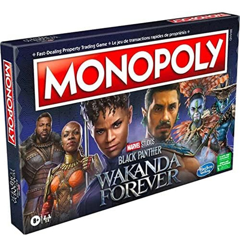 Juego De Mesa Marvel Black Panther Para Niños A Partir De 8