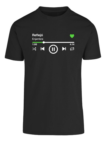 Playera Musical Enjambre | Reflejó 