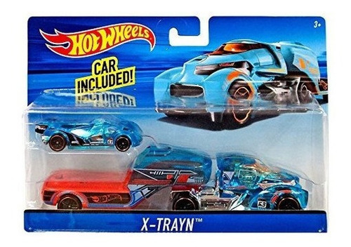 Hot Wheels - Remolque X-trayn Con Coche