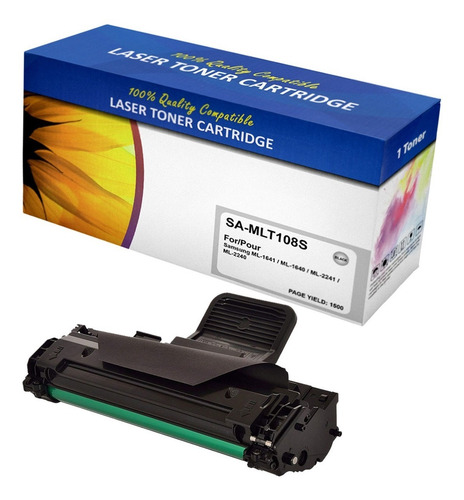 Imagen 2 de 3 de Toner Alternativo Mlt D108s - 108s Para Ml-1640 / 2240