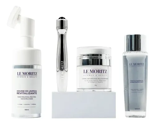 Kit de cuidado com a pele Le Moritz Skincare para pele Madura - 4...
