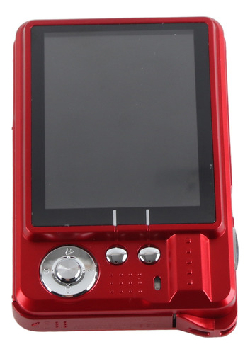 Câmera Digital De Cartão Vermelho Com Zoom 8x, Tela Lcd De 5