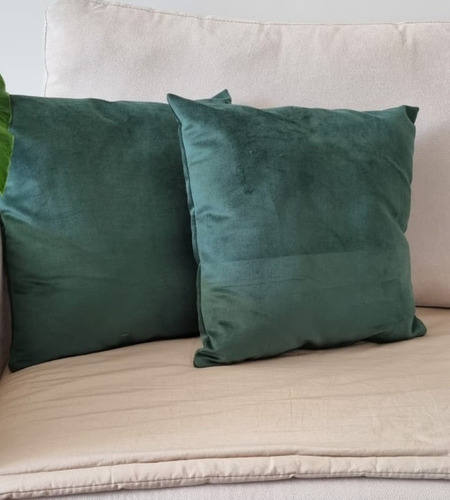 Almohadon Pana Sintetica Antimancha 40 X 40 Lavable