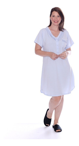 Camisón De Verano Manga Corta Talle Super Especial 692