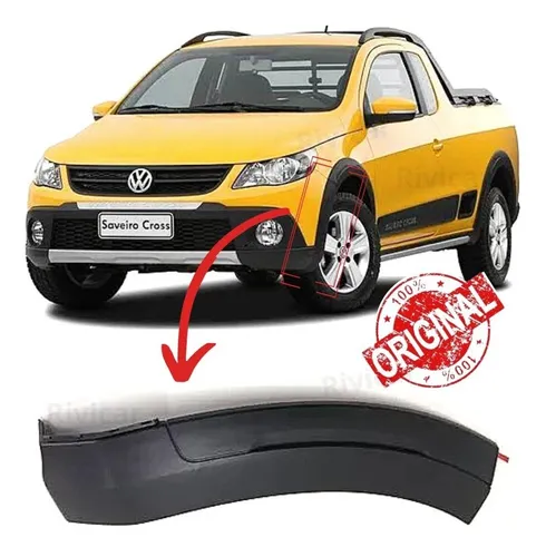 Moldura Para-lama Dianteiro Esquerdo Volkswagen Saveiro Cross 2012