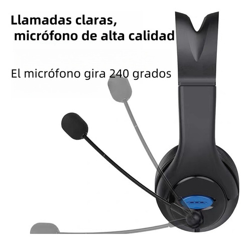 Audífonos Gaming Con Micrófono Gamer Para Ps5 Xbox Pc