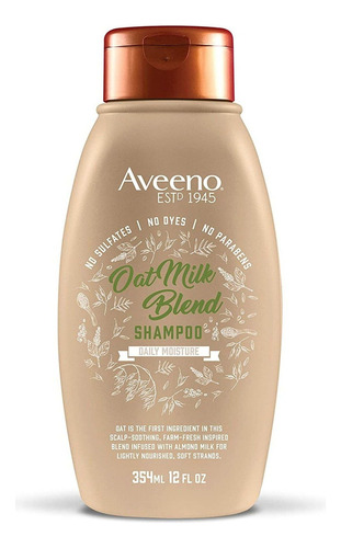 Aveeno Shampoo Hidratante Leche De Avena 354 Ml