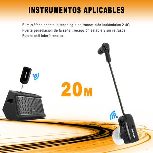 Y Micrófono Superadd Kx-732 Para Acordeón/violín/violonchelo