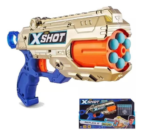X-shot X-shot Royale Edition - Reflex 6 - 16 Dardos 5602