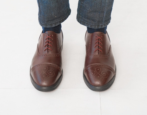 Zapato Seguridad Hombre De Vestir Industrial James Watt Jw03