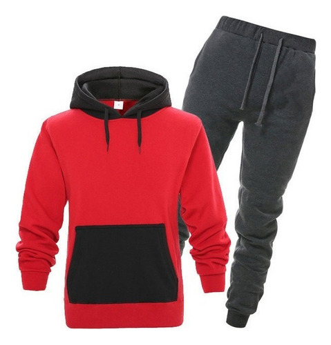 Conjunto Deportivo Para Hombre De Sudadera Y Pantalón