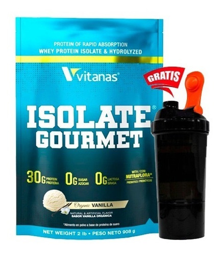 Isolate Gourmet 2 Lbs Vitanas - L a $92500