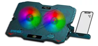 Cooler Laptop Gamer Artic Fox De 5 Niveles Con Base Celular