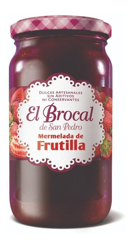 Mermelada El Brocal Frutilla 420g. - Libre De Gluten