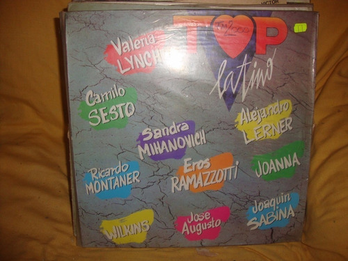 Vinilo Top Latino Lynch Ramazzotti Sabina Joana Sesto Cp1