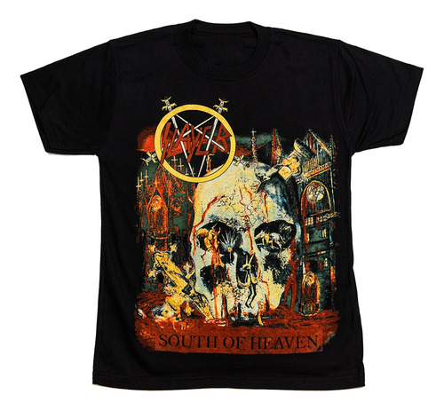 Remera Algodon Slayer South Of Heaven Heavy Thrash Metal