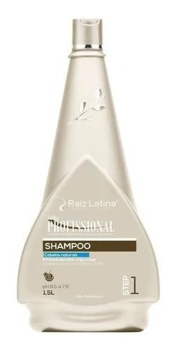 Shampoo Cabelos Naturais Ph Equilibrado Raiz Latina 1.5lt