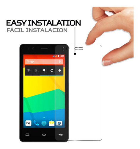 Protector Mica Pantalla Para Bq Aquaris 4.5