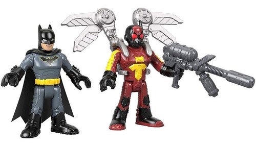  Imaginext Dc  Super Friends Boneco Batman E Firefly  Mattel