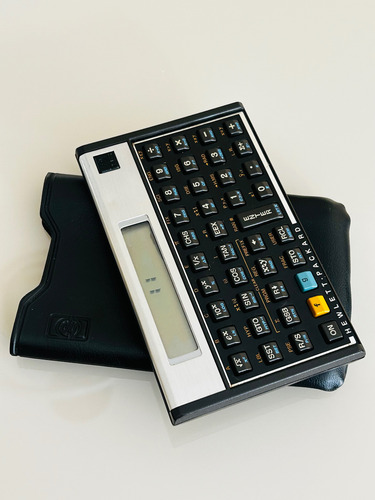 Calculadora Hp 11c Científica Rpn Rara C/ Capinha Original Dourado (Usado)