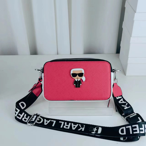 Bolso De Hombro De Cuero De Lujo De Moda Karl Lagrefeld 2025