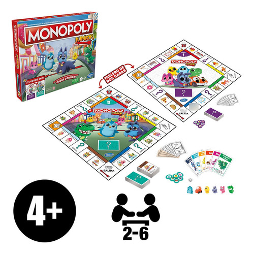 Hasbro Juego Monopoly Junior