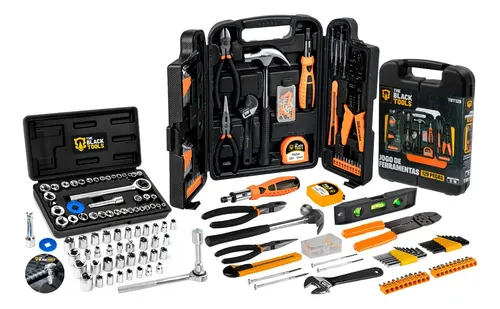 Kit Jogo De Ferramentas Completo C/ Soquetes E Chaves TBT12940K
