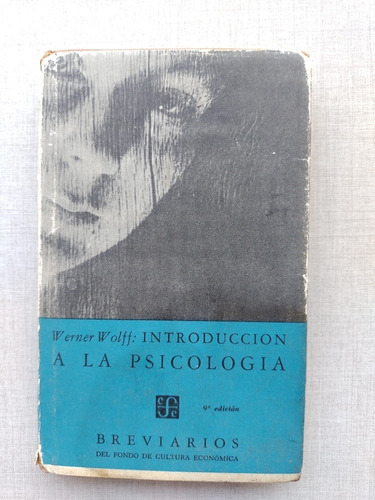 Introducción A La Psicología Werner Wolff 1964 Tapa Dura