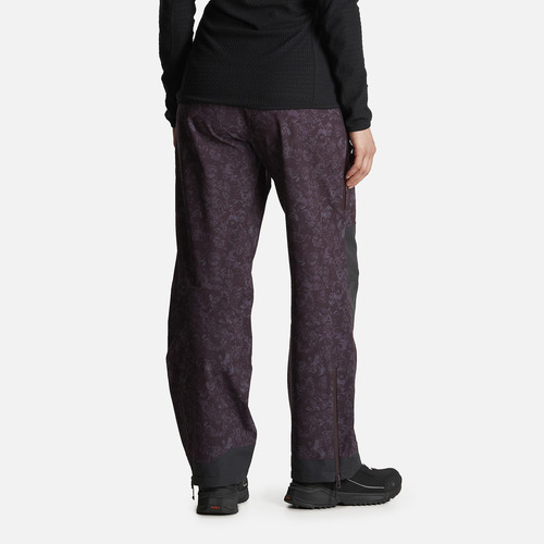 Pantalon Mujer Sierra Nevada B-dry Light Print Burdeo Lippi