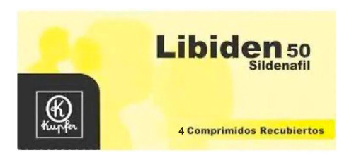 Libiden® 50 Mg X 4 Comprimidos