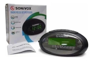 Radio Reloj Despertador Sonivox Am -fm Led