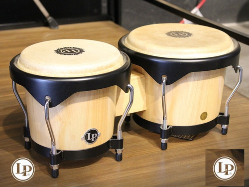 Bongo Lp City New York Lp601ny Natural Parche Cuero