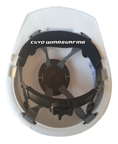 Imagen 7 de 7 de Casco Seguridad Certificado C/ Arnés Regulable Rueda Fravida