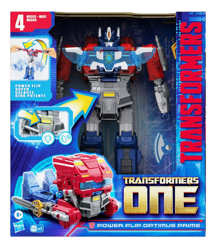 Optimus Prime Con Luz Y Sonidos Transformers One