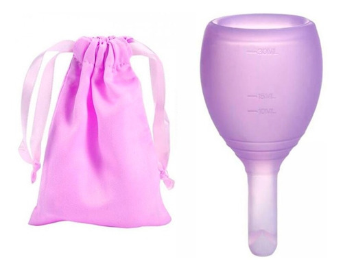 Copa Menstrual Reutilizable 100% Menstrual Cup Con Válvula 