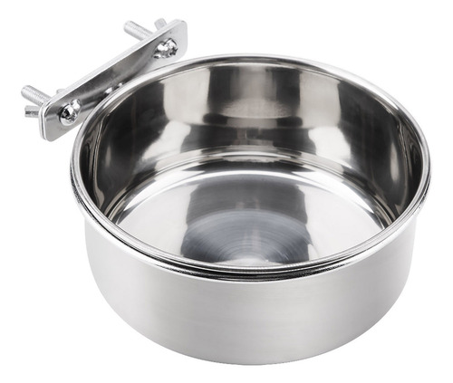 Comedero De Acero Inoxidable Para Comida Y Agua Para Pájaros