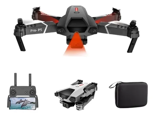 Mini Drone 4k Dual Cámara Wifi Fpv Altura Fija Infrarrojo | Meses sin ...