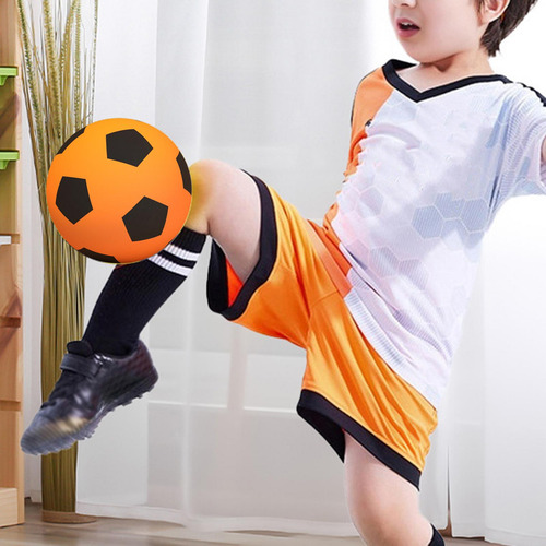 Pelota Deportiva Silenciosa Para Niños, Pelota Naranja