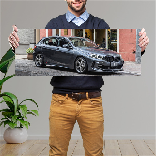 Cuadro 30x80cm Auto 2022 Bmw 1 Series By 3d Desi 383