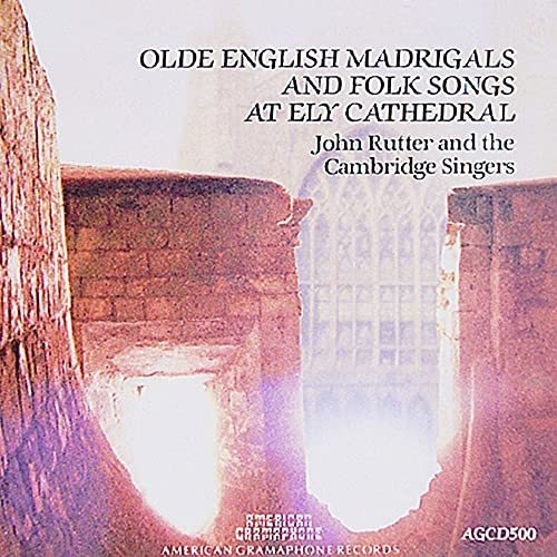 Cd Olde English Madrigals And Folk Songs At Ely Cathedral