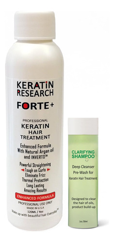 Keratin Forte - Tratamiento De Queratina Brasilena Para El C
