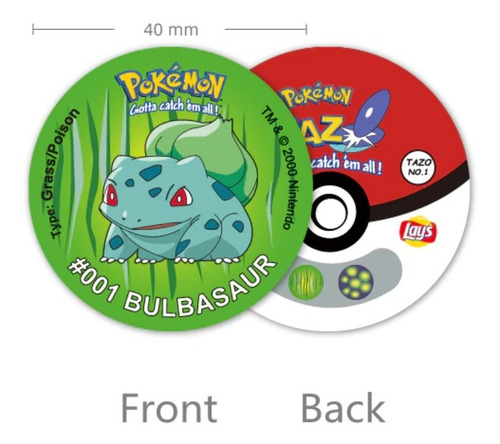 Imagen 2 de 9 de Pokemón 160 Tazos 1er Edición Alternativos En Inglés