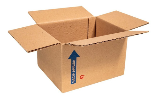 Caja Carton E-commerce 20x16x13 Cm Paquete 15 Piezas