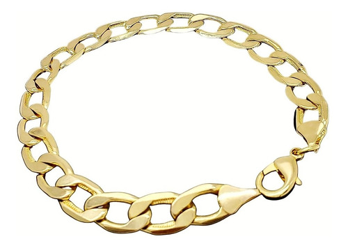 Pulseira Masculina Grumet Banho De Ouro 18k 2574