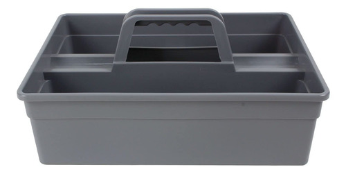 Jsmaster Carry Caddy Negro Gris Plastico Bandeja Cesta