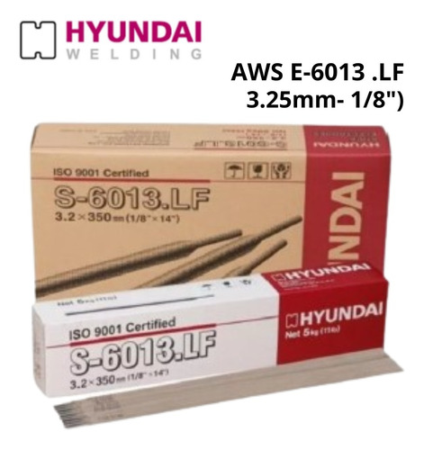 Electrodos E6013 1/8  -3,25 Mm Hyundai  Oferta 