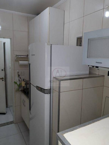 Imagem 7 de 10 de Apartamento Com 1 Dormitório À Venda, 46 M² Por R$ 300.000,00 - Embaré - Santos/sp - Ap10692