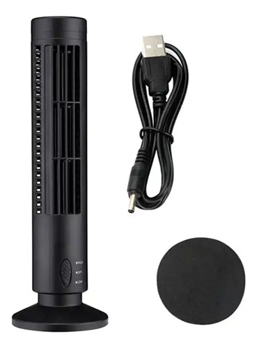 Ventilador De Torre Eléctrico Portátil Recargable Por Usb, V