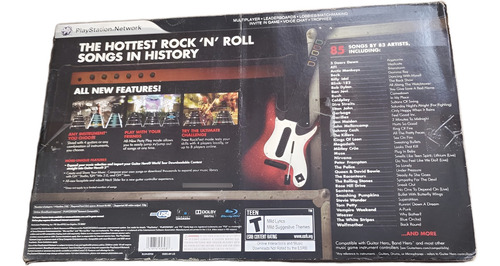 Guitarra Ps3 Ou Pc Guitar Hero 5 + Jogo Orignal (Usado)